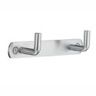 Alternate image 0 for Smedbo Coat Rack Double Stainless Steel B1052