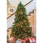 Alternate image 0 for Garden Elements 7.5' Penn Spruce Christmas Tree- 1200 Multi-Colored Lights