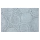 Alternate image 1 for Knightsbridge Orbit Bath Rug Cotton Non Skid Back - 24x40", Light Blue