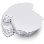 Alternate image 3 for Blue Panda Baby Shower Signature Guest Book with Wood Frame and Die Cut Cards