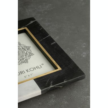 GAURI KOHLI Bellissimo Marble Picture Frame 5" x 7". View a larger version of this product image.