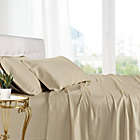 Alternate image 0 for Egyptian Linens - Olympic Queen Bed Sheet Set - 100% Bamboo Viscose