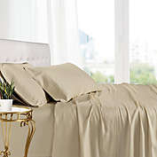 Egyptian Linens - Olympic Queen Bed Sheet Set - 100% Bamboo Viscose