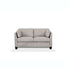 Alternate image 2 for Yeah Depot Matias Loveseat, Dusty White Leather YJ