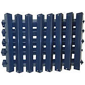 Contemporary Home Living 13pc Blue Heat Plate for Weber Gas Grills 23.25"