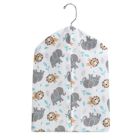 Alternate image 0 for Bedtime Originals Jungle Fun Gray/Blue Elephant and Lion Diaper Stacker