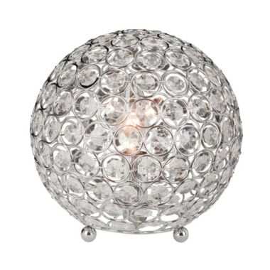 Elegant Designs Crystal Ball Table Lamp. View a larger version of this product image.
