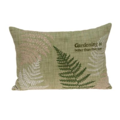 14 by 20-Inch D.L Rhein Laugh Embroidered Decorative Pillow