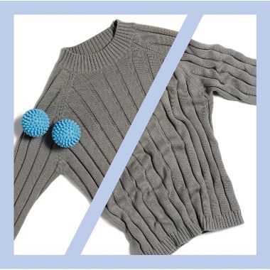 Set of 8 Dryer Balls - Replaces Fabric Softener - 2.75" Diameter - Color May Vary. View a larger version of this product image.