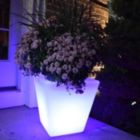 Alternate image 1 for The Pool Supply Shop 16" Remote Controlled Portable LED Illuminated Color Changing Fiji Ice Bucket and Planter