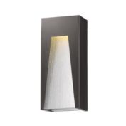 Z-Lite 1 Light Outdoor Wall Light - Clear Seedy