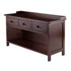 Alternate image 0 for Winsome Adriana 3-Drawer Bench with Storage