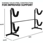 Alternate image 3 for RaxGo Kayak Storage Rack, Heavy Duty Storage for Two-Kayak, SUP, Canoe & Paddleboard for Indoor, Outdoor, Garage, Shed, or Dock, Adjustable Height