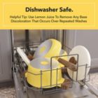 Alternate image 3 for Vremi 8 Piece Ceramic Non-stick Cookware Set in Yellow