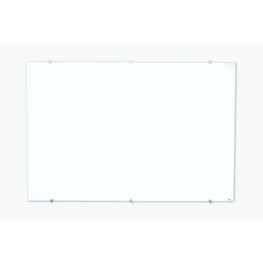 Luxor 60"W x 40"H Magnetic Wall-Mounted Glass Board. View a larger version of this product image.