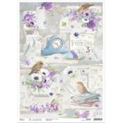 Ciao Bella Rice Paper A3 Everyday Is A Fresh Start  3 Sheets