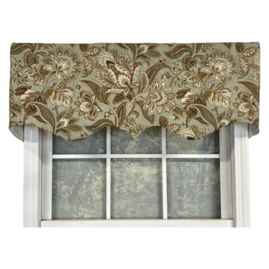 RLF Home Valdosta Regal Style All Season Mist Valance Best Quality 3" Rod Pocket 50W x 17L. View a larger version of this product image.