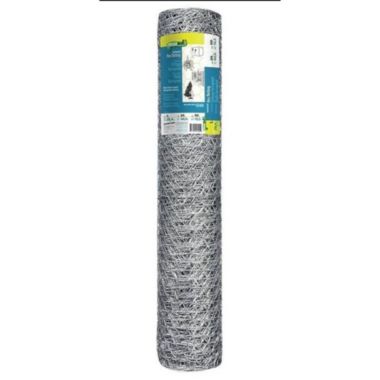 Garden Zone Origin Point (#162450) 20-Gauge Handyroll Galvanized Hex Netting, 24' H x 50 ' L. View a larger version of this product image.