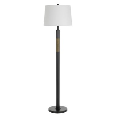 Saltaro Sherpi 61 Inch Metal Floor Lamp, Dimmer, Modern Style, Bronze, Black- Saltoro Sherpi. View a larger version of this product image.