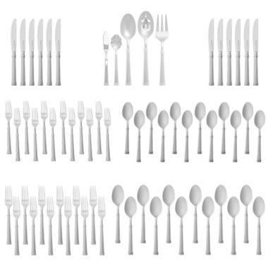 Henckels Plaza 65-pc 18/10 Stainless Steel Flatware Set. View a larger version of this product image.