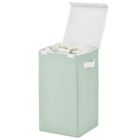 Alternate image 1 for mDesign Large Single Hamper Basket with Lid and Handles