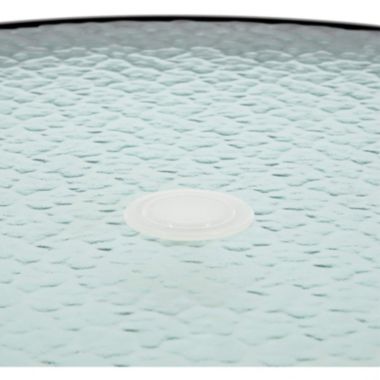 Okuna Outpost Clear Patio Table Umbrella Hole Ring and Cap Set (2 in, 3 Pack). View a larger version of this product image.