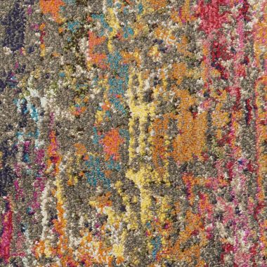 Nourison Celestial 2'X6' (6' Runner) Sunset Area Rug Colorful Contemporary Abstract by Nourison. View a larger version of this product image.