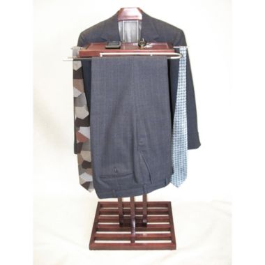 Proman Products Home Indoor Decorative Kyoto Wardrobe Valet in Mahogany. View a larger version of this product image.