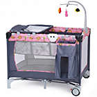 Alternate image 0 for Costway Foldable 2 Color Baby Crib Playpen Playard-Pink