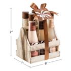 Alternate image 3 for Freida and Joe Tropical Coconut Bath & Body Gift Set in a Wooden Caddie