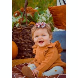 Laurenza's Pumpkin Spice Knit Sweater Dress