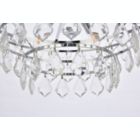 Alternate image 3 for Elegant Lighting Ella 24 inch pendant in chrome
