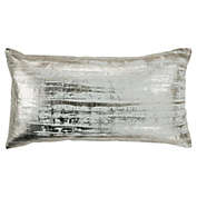 Rizzy Home 14" x 26" Pillow Cover - T16563 - Silver