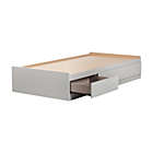 Alternate image 0 for South Shore South Shore Vito Twin Mates Bed (39) With 3 Drawers - Soft Gray