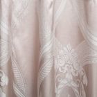 Alternate image 3 for Dolce Mela Home Decorative Damask Jacquard Grommet Semi-Blackout curtain Panel, Tall 60x100, Le-Harve By Dolce-Mela
