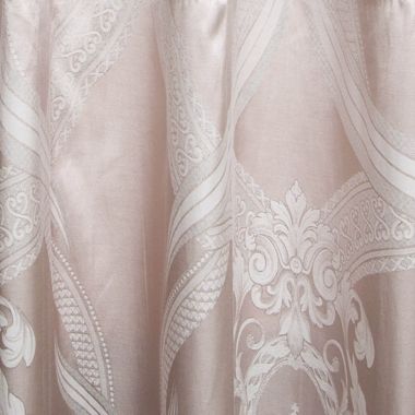 Dolce Mela Home Decorative Damask Jacquard Grommet Semi-Blackout curtain Panel, Tall 60x100, Le-Harve By Dolce-Mela. View a larger version of this product image.