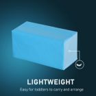 Alternate image 3 for Soozier 5 Piece Climb and Crawl Activity Play Set Soft Secure Foam Playset for Toddler Preschooler Indoor Play Equipment Baby Learning Toys Multicolor