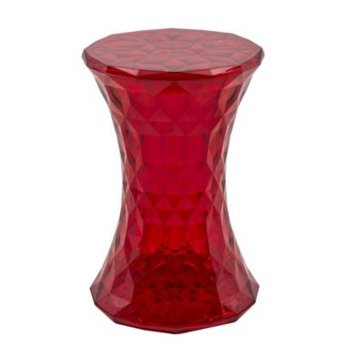 LeisureMod Modern Plastic Clio Side Table CS12TR. View a larger version of this product image.