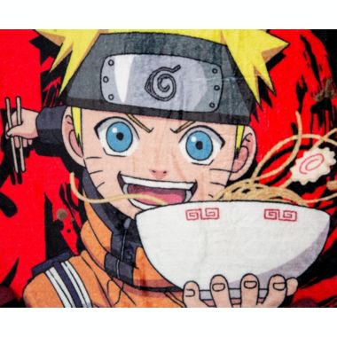 Naruto Shippuden Ichiraku Ramen Fleece Throw Blanket   Plush Soft Polyester Cover For Sofa and Bed, Cozy Home Decor, Luxury Room Essential   Anime Manga Gifts For Adults, Teens   45 x 60 Inches. View a larger version of this product image.