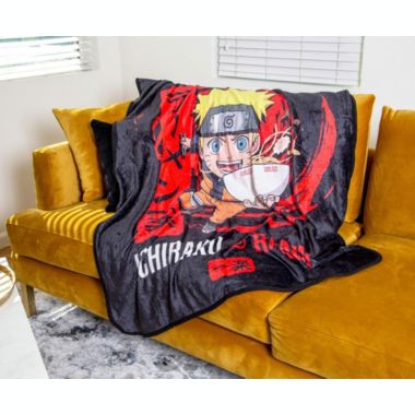Naruto Shippuden Ichiraku Ramen Fleece Throw Blanket   Plush Soft Polyester Cover For Sofa and Bed, Cozy Home Decor, Luxury Room Essential   Anime Manga Gifts For Adults, Teens   45 x 60 Inches. View a larger version of this product image.