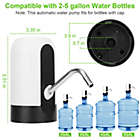 Alternate image 2 for Eggracks By Global Phoenix Electric Water Bottle Dispenser Rechargeable Automatic