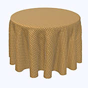 Fabric Textile Products, Inc. Round Tablecloth, 100% Polyester, 70" Round, Fine Cane Woven Fibers