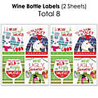 Alternate image 3 for Big Dot of Happiness Wild and Ugly Sweater Party - Holiday and Christmas Animals Party Decorations - Beverage Bar Kit - 34 Pieces