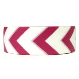 Wrapables Washi Masking Tape, Cute and Colorful Group / Wine Red Arrow