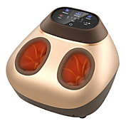 Slickblue Shiatsu Foot Massage Machine with Air Compression-Golden