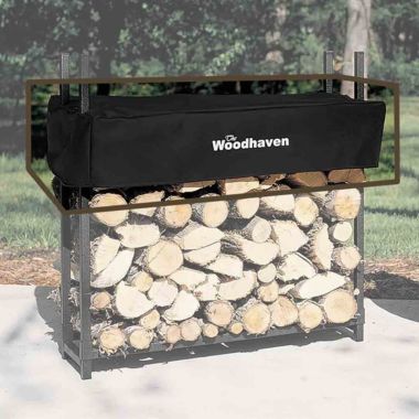 36" Replacement Woodhaven Firewood Rack Cover. View a larger version of this product image.