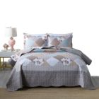 Alternate image 0 for MarCielo 3 Piece Quilted Bedspread Quilt Set Lightweight Bedspread