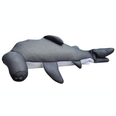 The Pool Supply Shop 36" Nails Seaside Rider Stuffed Floating Hammerhead Shark Swimming Pool Pillow. View a larger version of this product image.