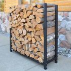 Alternate image 0 for WoodEze 1/2 Face Cord Expandable Heavy Duty Firewood Rack