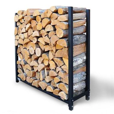 WoodEze 1/2 Face Cord Expandable Heavy Duty Firewood Rack. View a larger version of this product image.